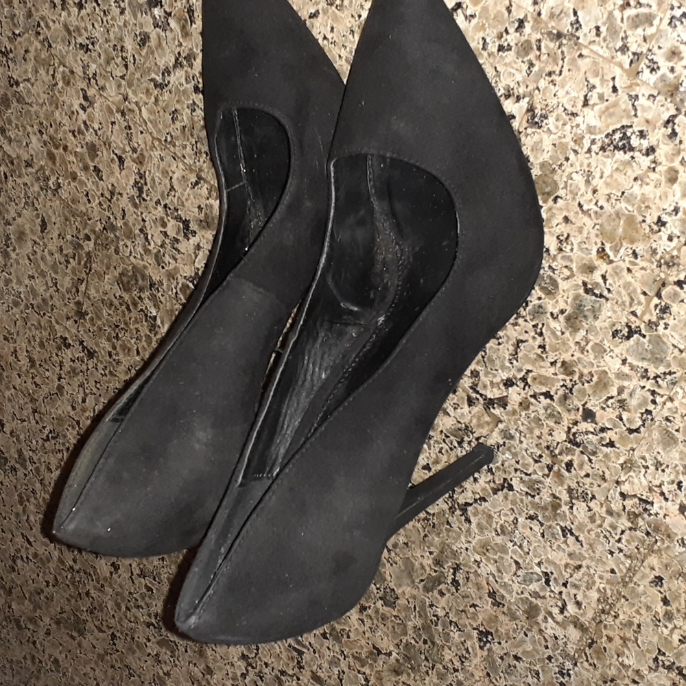 Charlotte Russe Faux Suede Heels